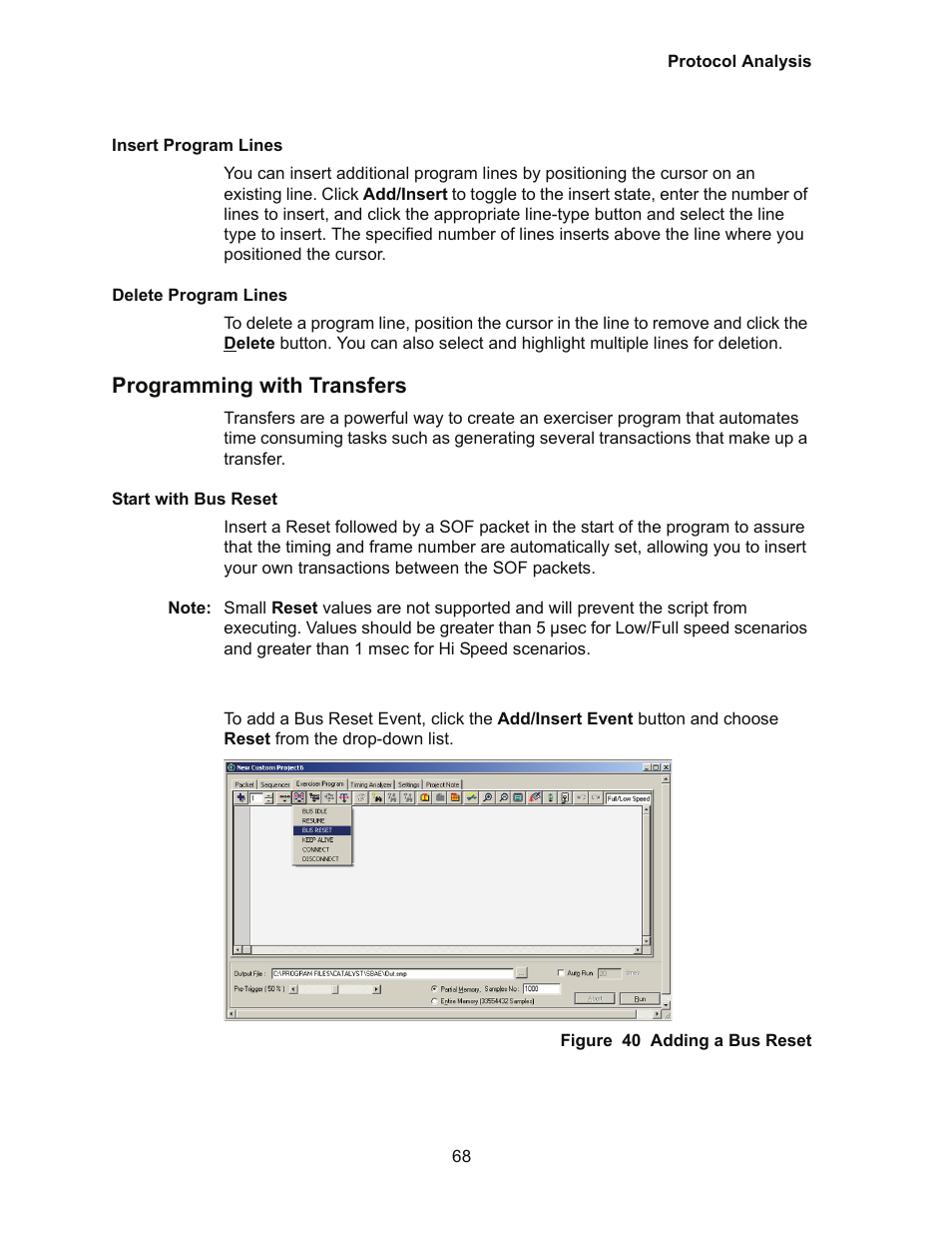 Programming with transfers | Teledyne LeCroy Conquest User Manual - Users Manual User Manual | Page 78 / 258