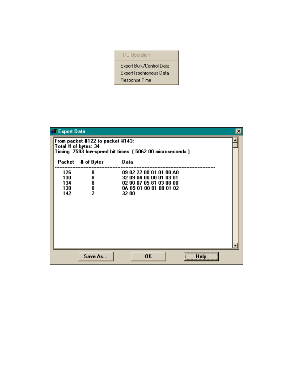 15 the i/o operation pop-up menu | Teledyne LeCroy Detective - Users Manual User Manual | Page 54 / 56