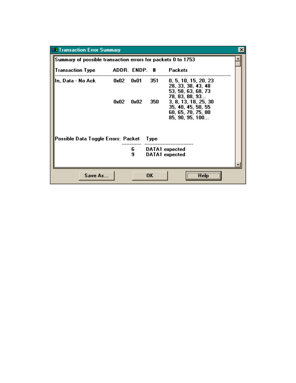 5 traffic summary | Teledyne LeCroy Inspector - Users Manual User Manual | Page 40 / 64