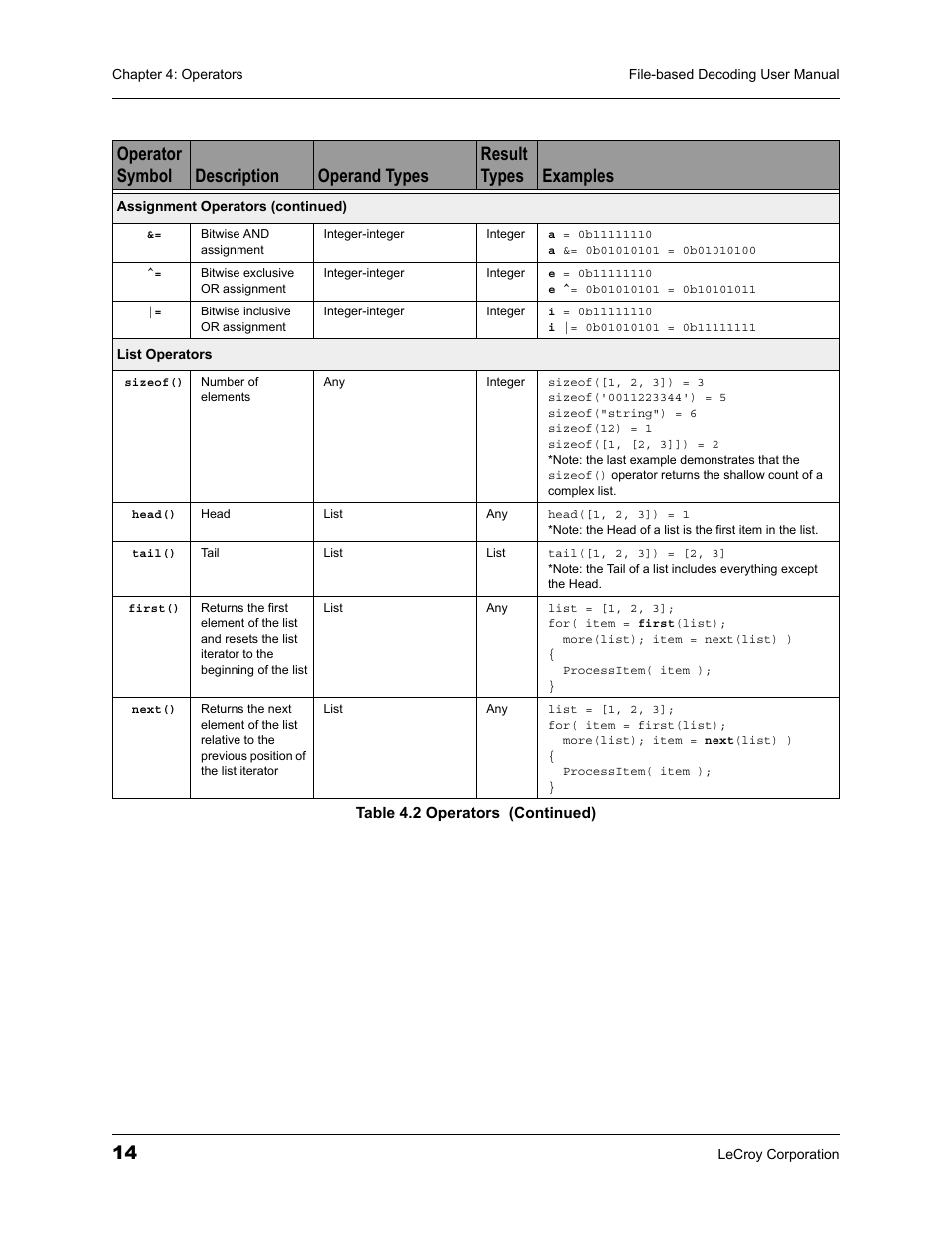 Teledyne LeCroy LeCroy Analyzers File Based Decoding Manual User Manual | Page 20 / 82