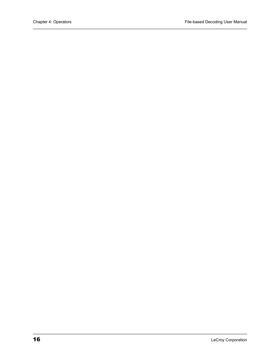 Teledyne LeCroy LeCroy Analyzers File Based Decoding Manual User Manual | Page 22 / 82