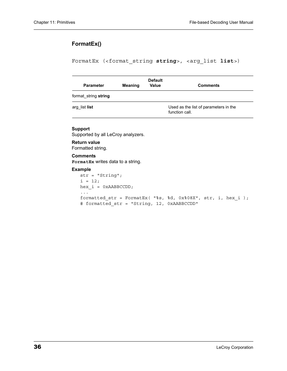 Teledyne LeCroy LeCroy Analyzers File Based Decoding Manual User Manual | Page 42 / 82