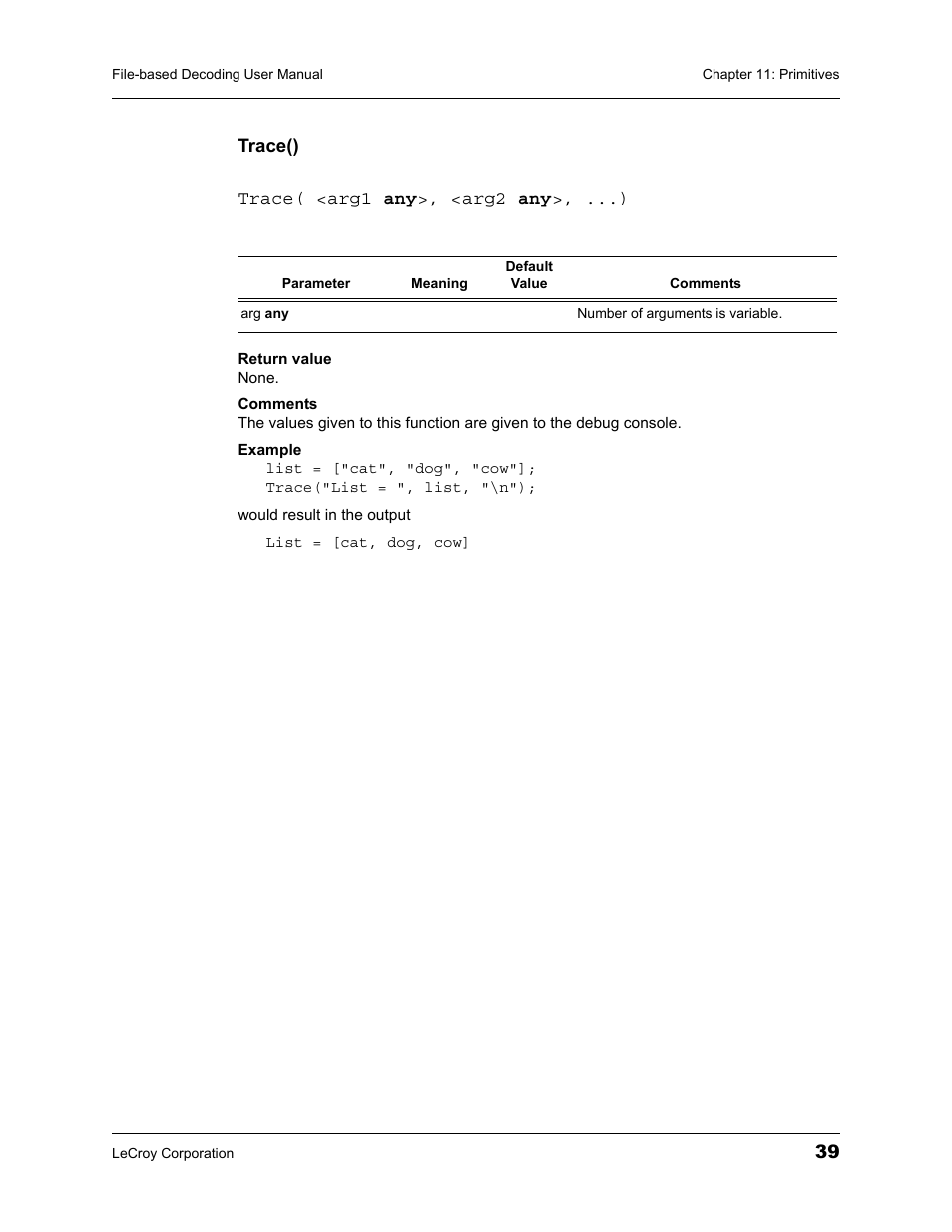 Teledyne LeCroy LeCroy Analyzers File Based Decoding Manual User Manual | Page 45 / 82