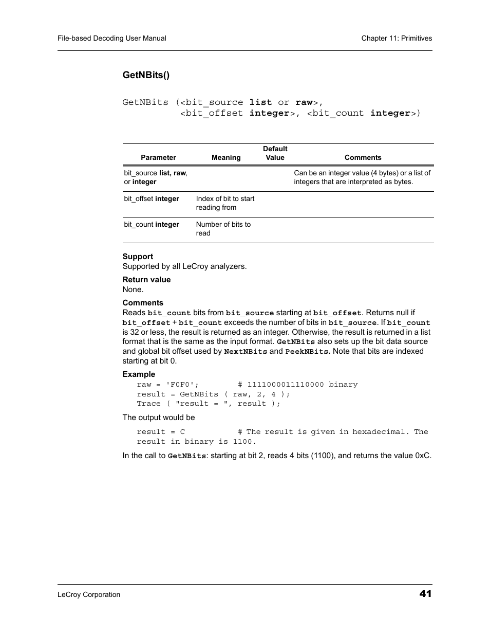 Teledyne LeCroy LeCroy Analyzers File Based Decoding Manual User Manual | Page 47 / 82