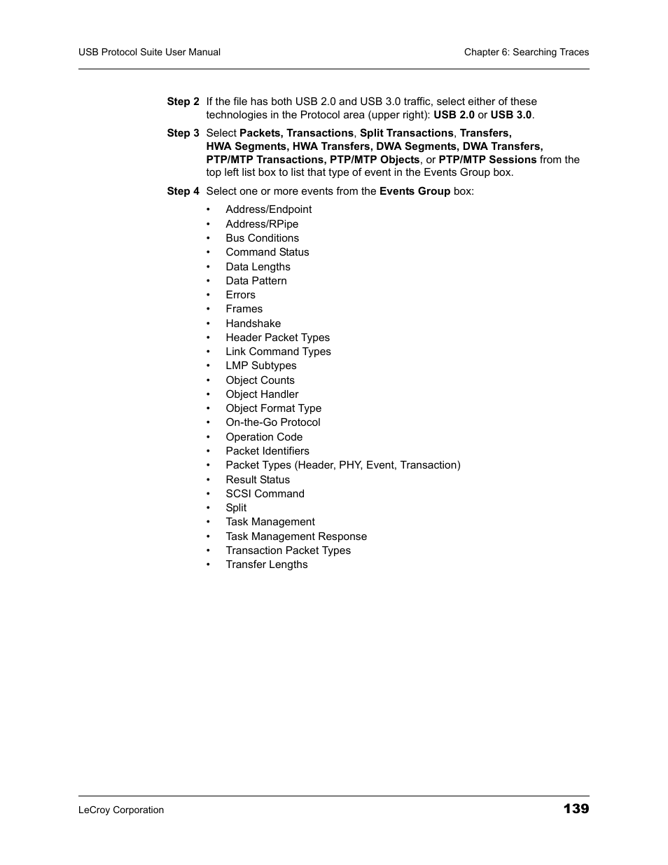 Teledyne LeCroy USBTracer_Trainer - Users Manual User Manual | Page 153 / 388