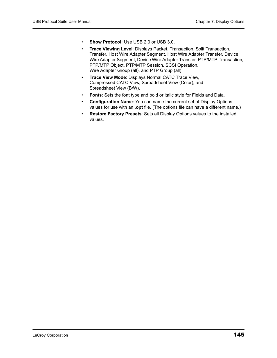 Teledyne LeCroy USBTracer_Trainer - Users Manual User Manual | Page 159 / 388