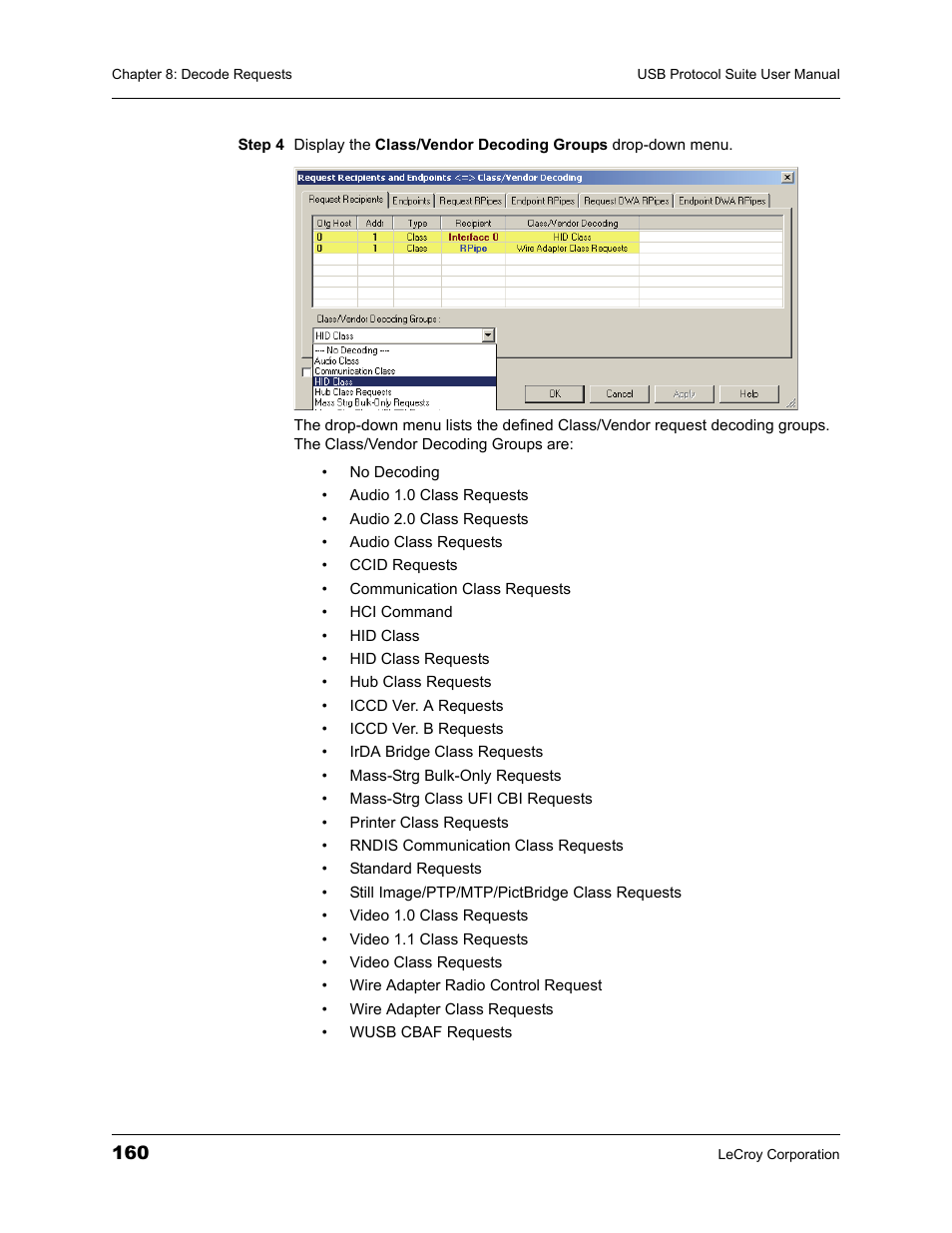 Teledyne LeCroy USBTracer_Trainer - Users Manual User Manual | Page 174 / 388