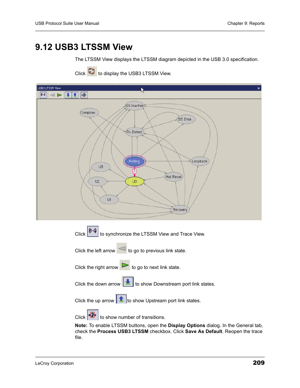 12 usb3 ltssm view | Teledyne LeCroy USBTracer_Trainer - Users Manual User Manual | Page 223 / 388