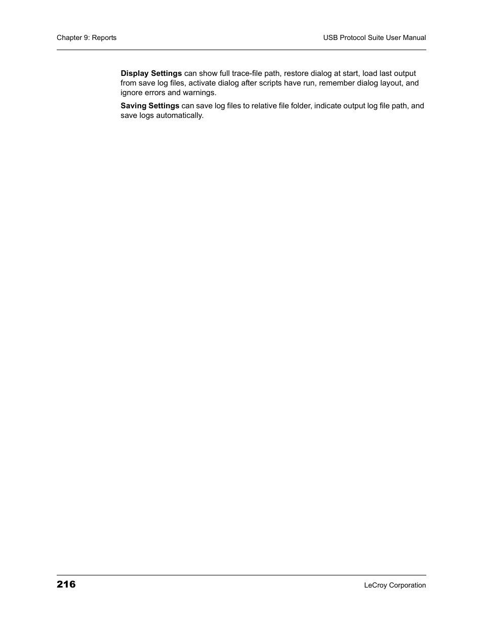 Teledyne LeCroy USBTracer_Trainer - Users Manual User Manual | Page 230 / 388