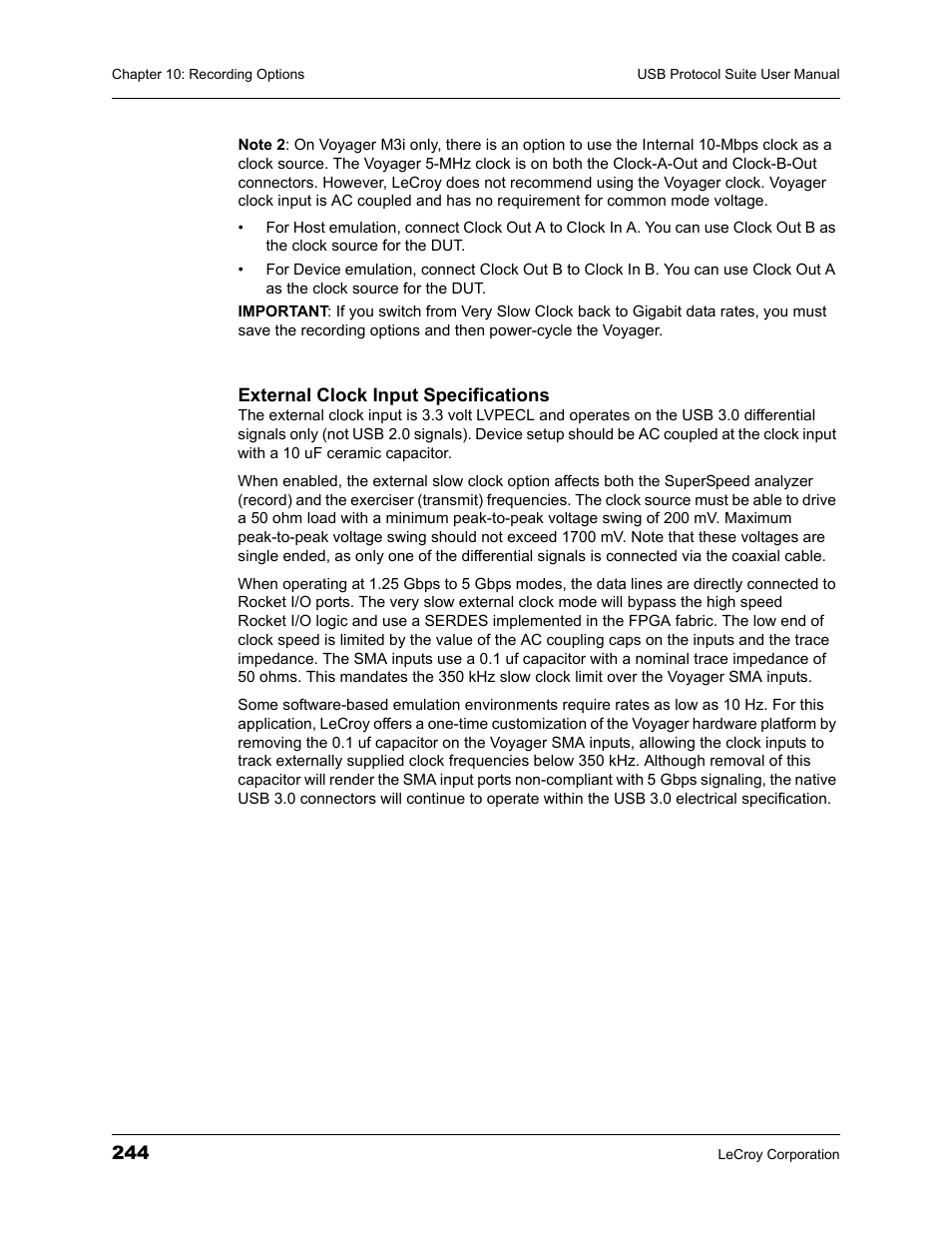Teledyne LeCroy USBTracer_Trainer - Users Manual User Manual | Page 258 / 388