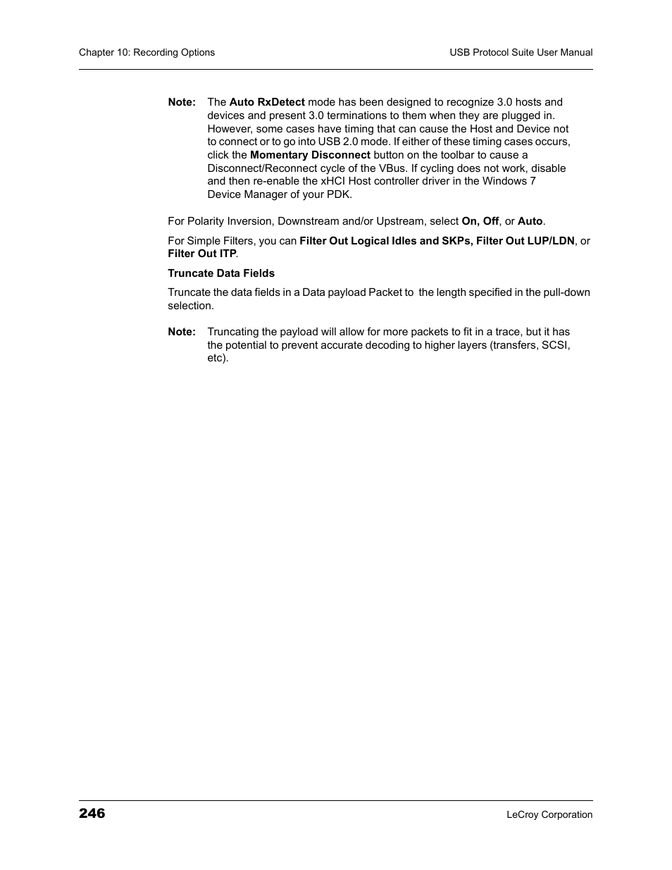 Teledyne LeCroy USBTracer_Trainer - Users Manual User Manual | Page 260 / 388