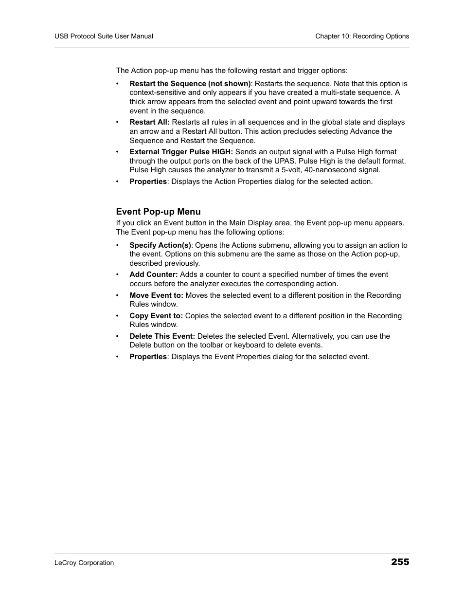 Teledyne LeCroy USBTracer_Trainer - Users Manual User Manual | Page 269 / 388
