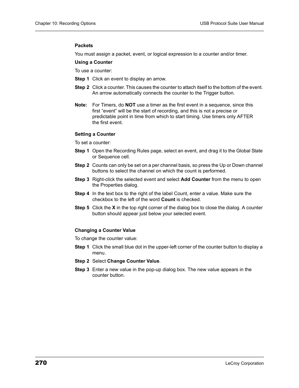 Teledyne LeCroy USBTracer_Trainer - Users Manual User Manual | Page 284 / 388