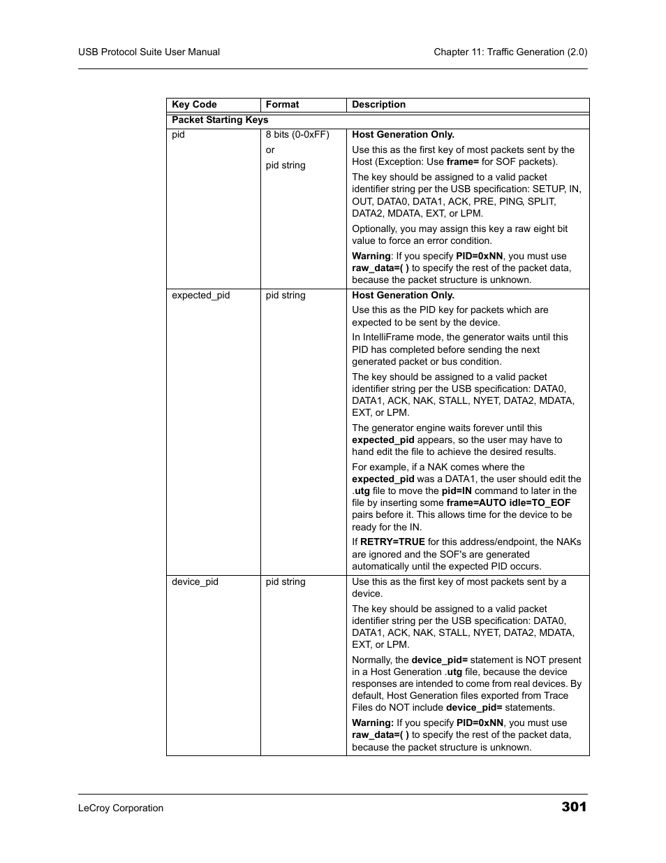 Teledyne LeCroy USBTracer_Trainer - Users Manual User Manual | Page 315 / 388