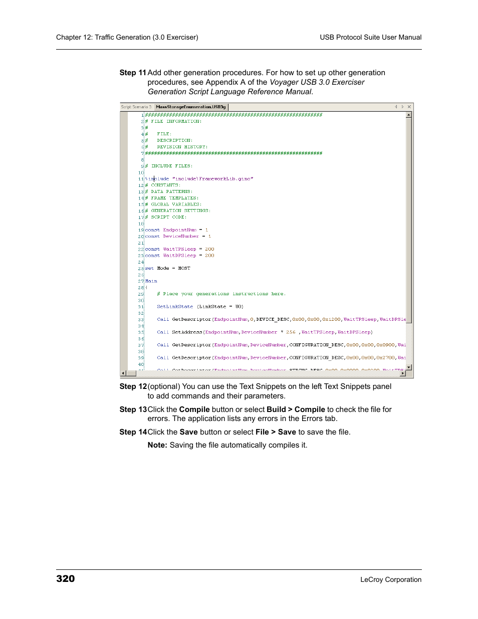 Teledyne LeCroy USBTracer_Trainer - Users Manual User Manual | Page 334 / 388
