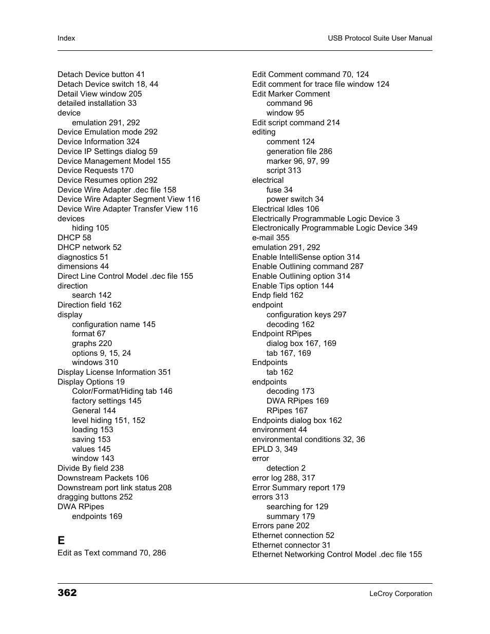 Teledyne LeCroy USBTracer_Trainer - Users Manual User Manual | Page 376 / 388