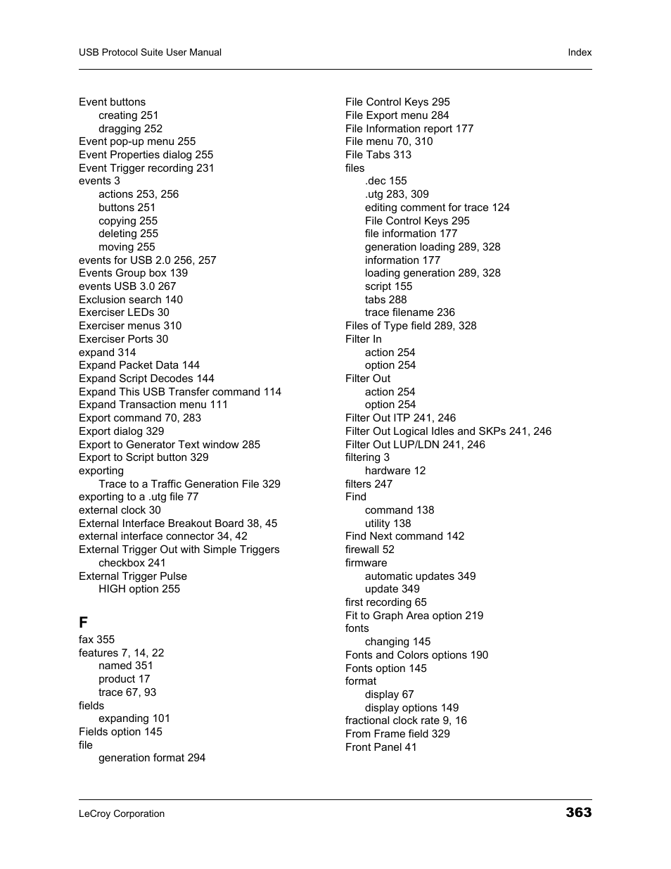 Teledyne LeCroy USBTracer_Trainer - Users Manual User Manual | Page 377 / 388