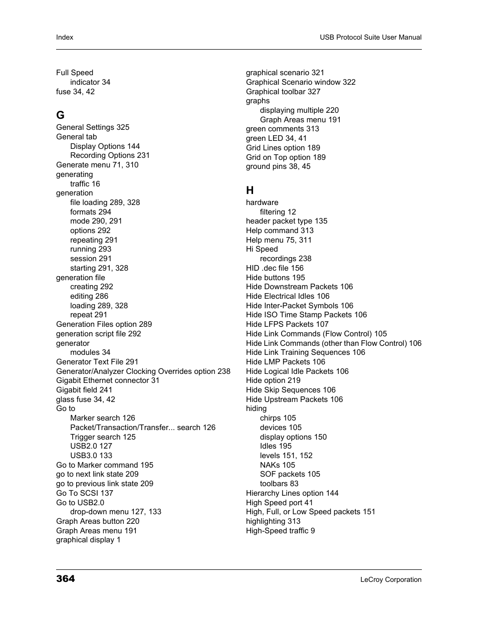 Teledyne LeCroy USBTracer_Trainer - Users Manual User Manual | Page 378 / 388