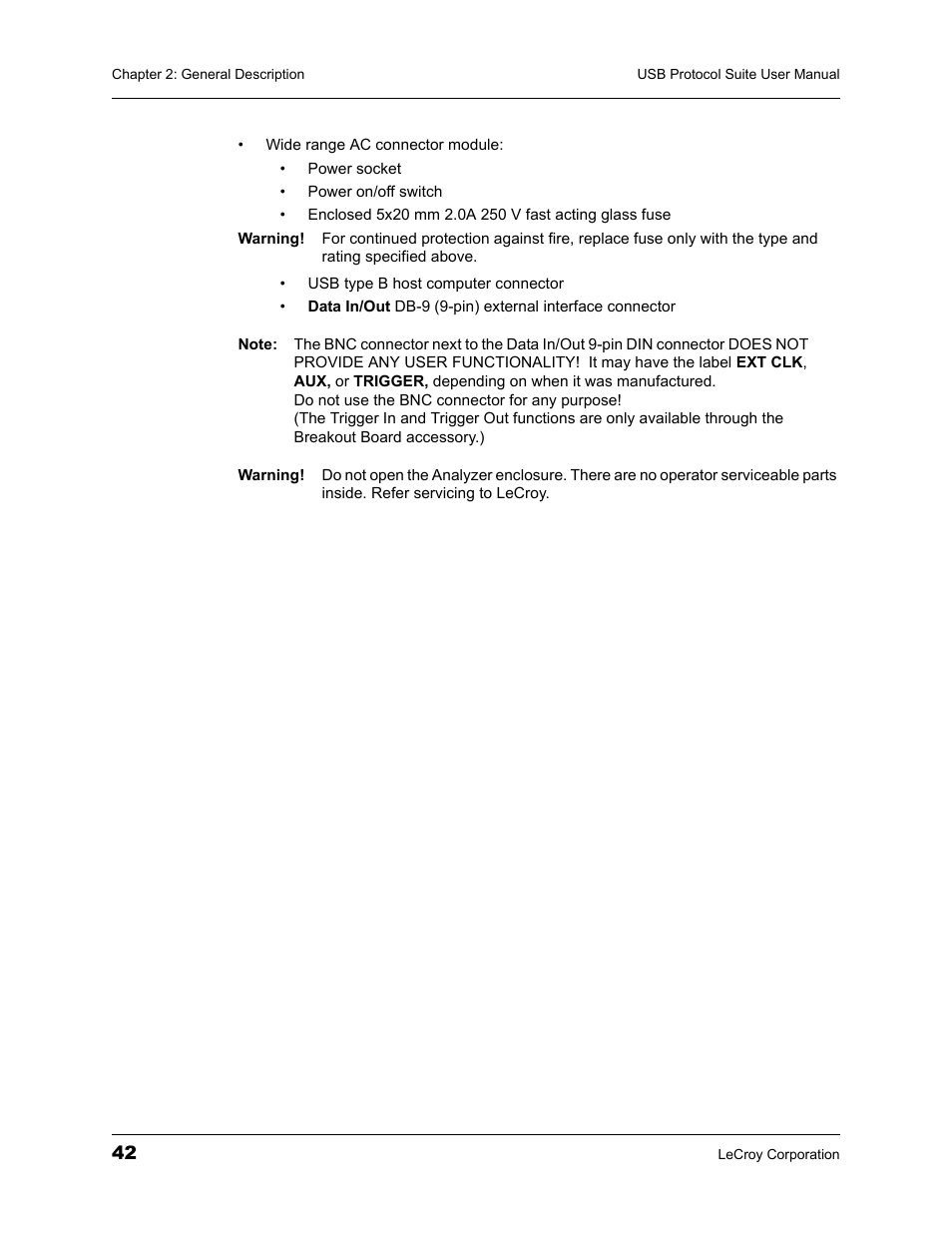 Teledyne LeCroy USBTracer_Trainer - Users Manual User Manual | Page 56 / 388