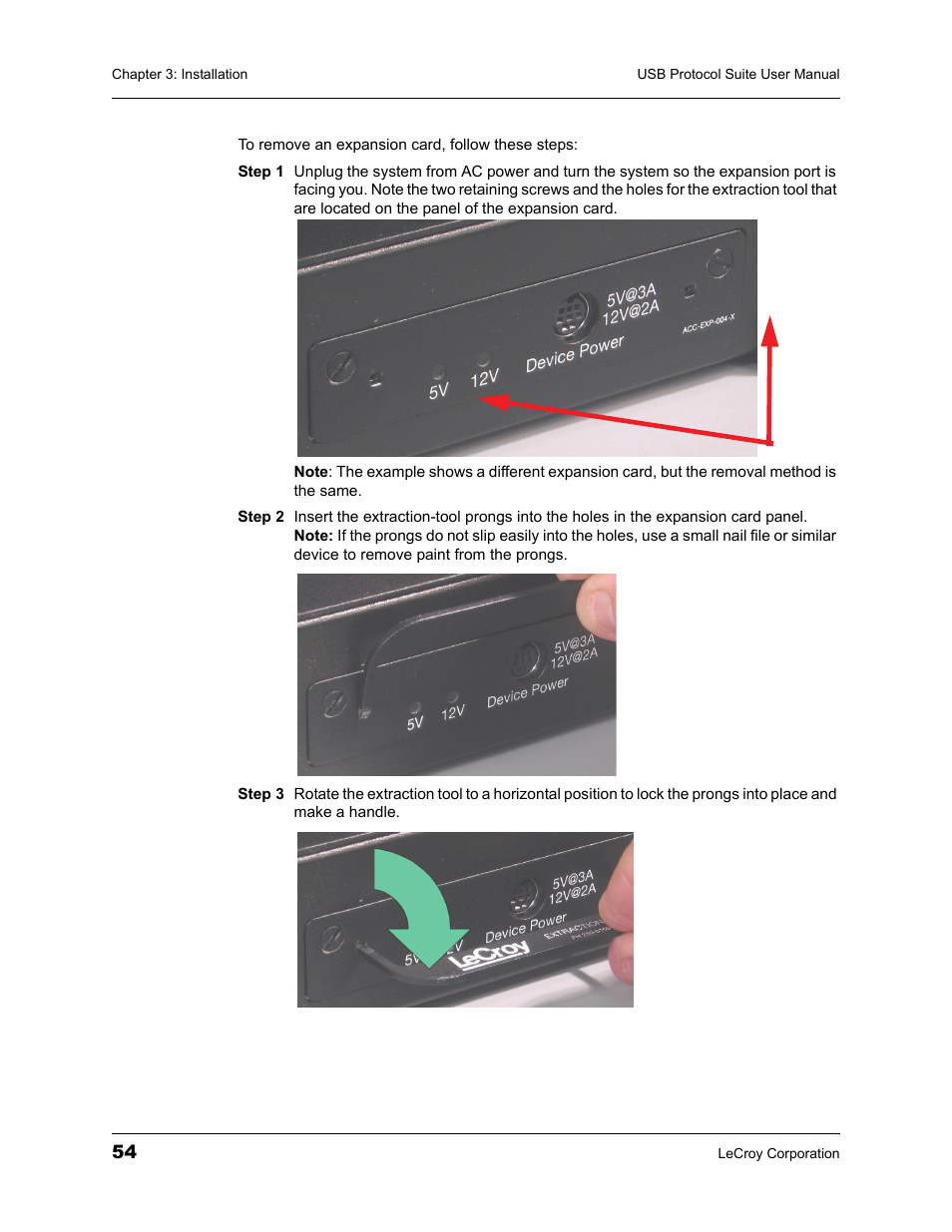 Teledyne LeCroy USBTracer_Trainer - Users Manual User Manual | Page 68 / 388