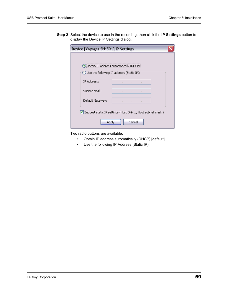 Teledyne LeCroy USBTracer_Trainer - Users Manual User Manual | Page 73 / 388