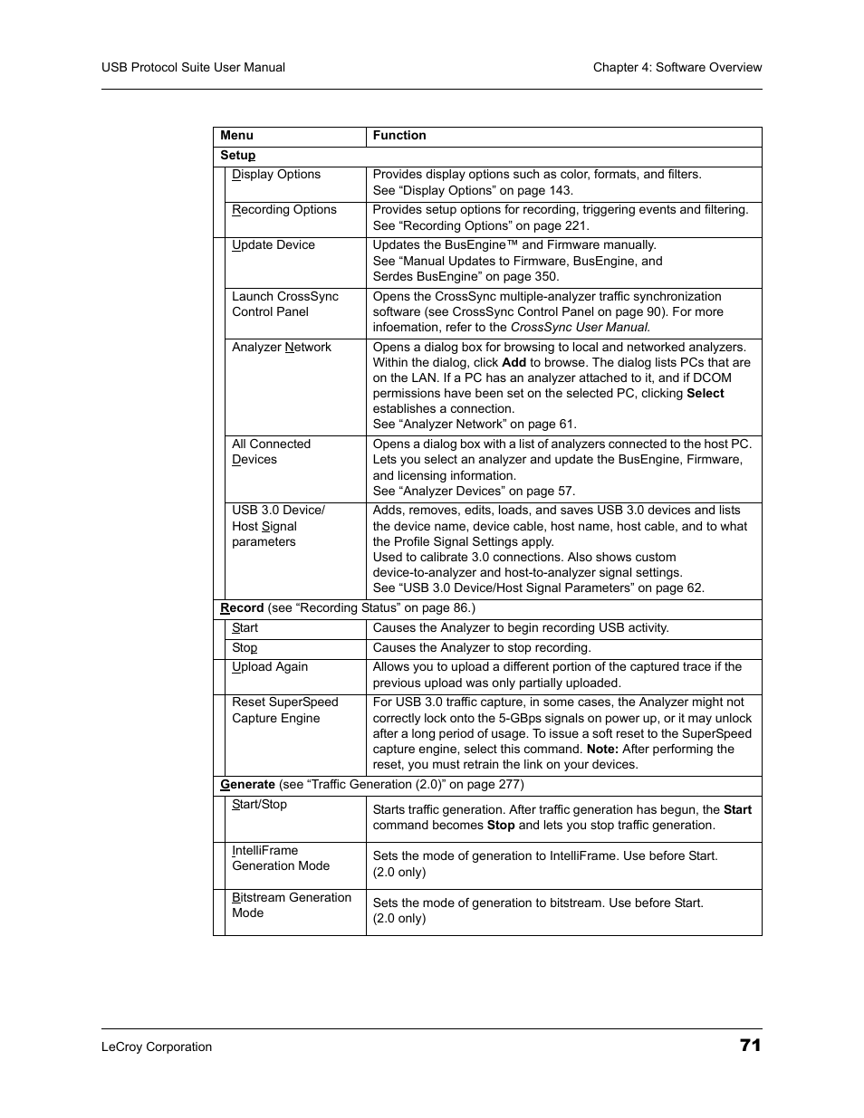 Teledyne LeCroy USBTracer_Trainer - Users Manual User Manual | Page 85 / 388