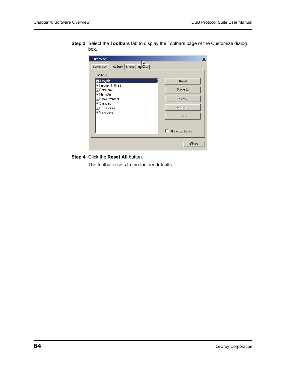 Teledyne LeCroy USBTracer_Trainer - Users Manual User Manual | Page 98 / 388