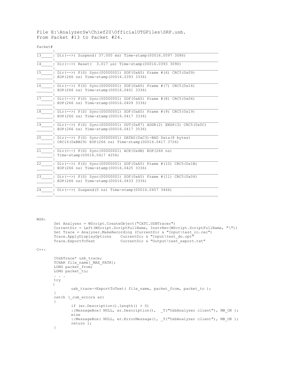 Teledyne LeCroy USB Analyzer Automation Manual User Manual | Page 47 / 144