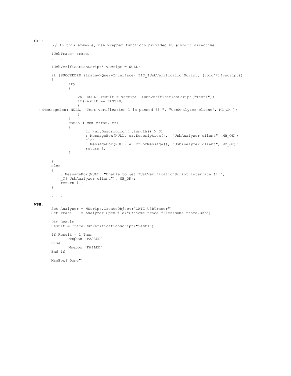 Teledyne LeCroy USB Analyzer Automation Manual User Manual | Page 72 / 144