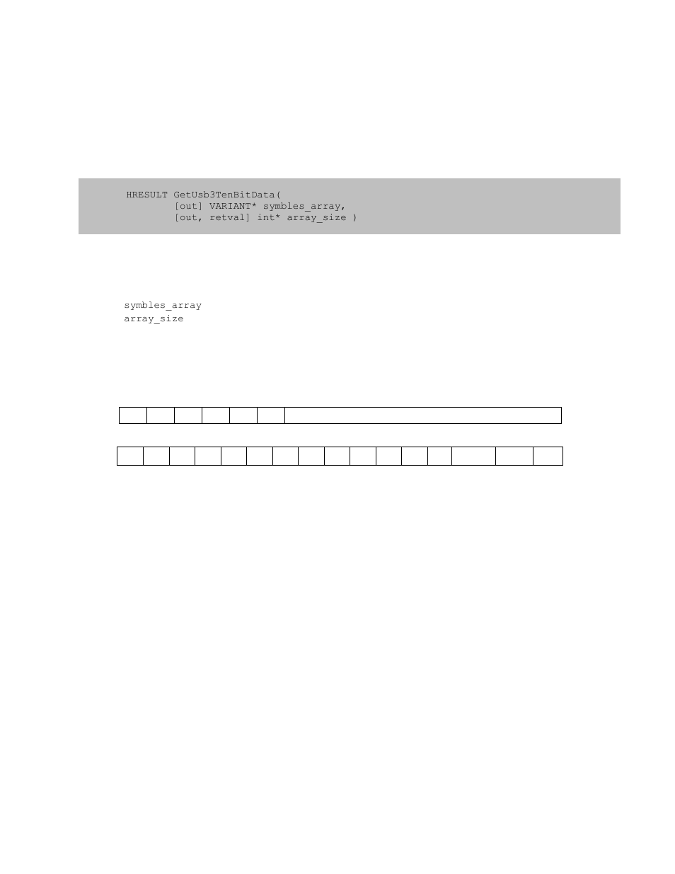 12 iusbpacket::getusb3tenbitdata, Iusbpacket::getusb3tenbitdata | Teledyne LeCroy USB Analyzer Automation Manual User Manual | Page 81 / 144