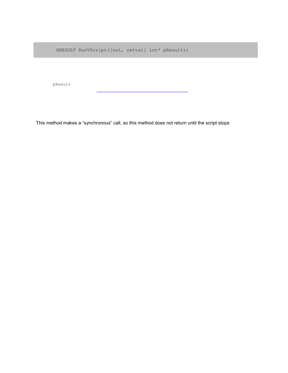 3 ivscriptengine::runvscript, Ivscriptengine::runvscript | Teledyne LeCroy USB Analyzer Automation Manual User Manual | Page 85 / 144