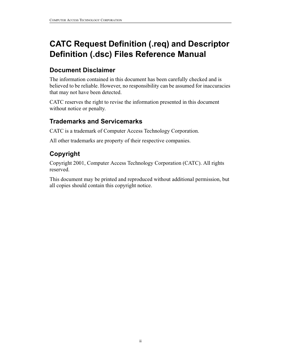 Document disclaimer, Trademarks and servicemarks, Copyright | Teledyne LeCroy USB Chief - File Based Decode Manual User Manual | Page 2 / 36