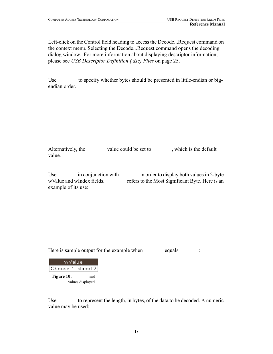 Endian, Hibyte, Length | Endian hibyte length | Teledyne LeCroy USB Chief - File Based Decode Manual User Manual | Page 22 / 36