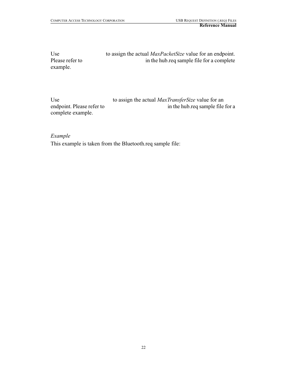 Maxpacketsize, Maxtransfersize, Maxpacketsize maxtransfersize | Teledyne LeCroy USB Chief - File Based Decode Manual User Manual | Page 26 / 36