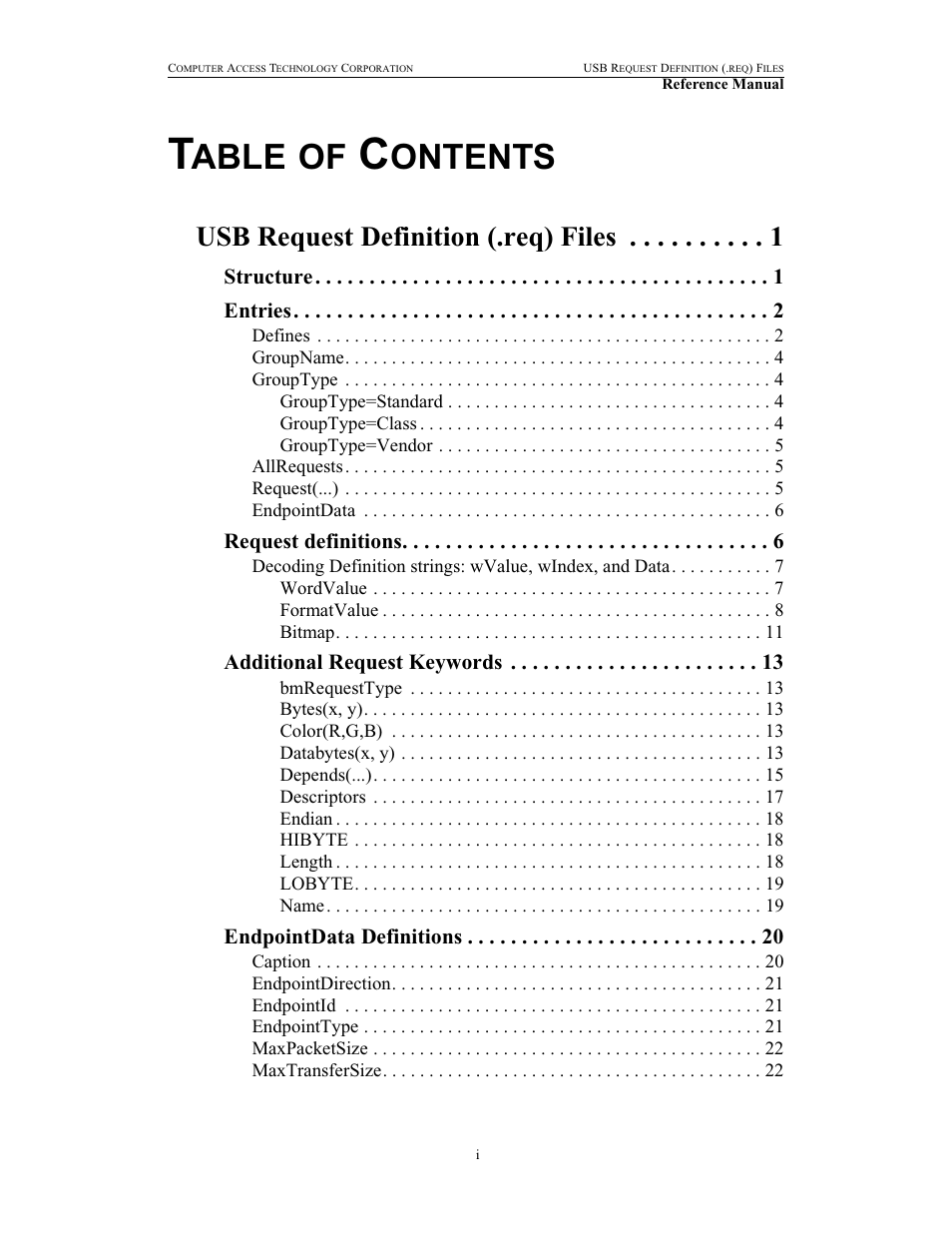 Teledyne LeCroy USB Chief - File Based Decode Manual User Manual | Page 3 / 36