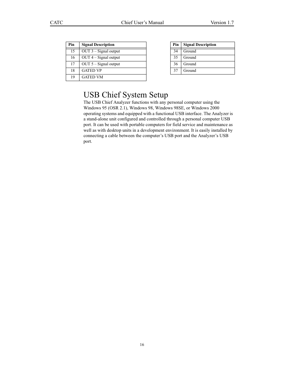 Usb chief system setup | Teledyne LeCroy USB Chief - Users Manual User Manual | Page 24 / 133