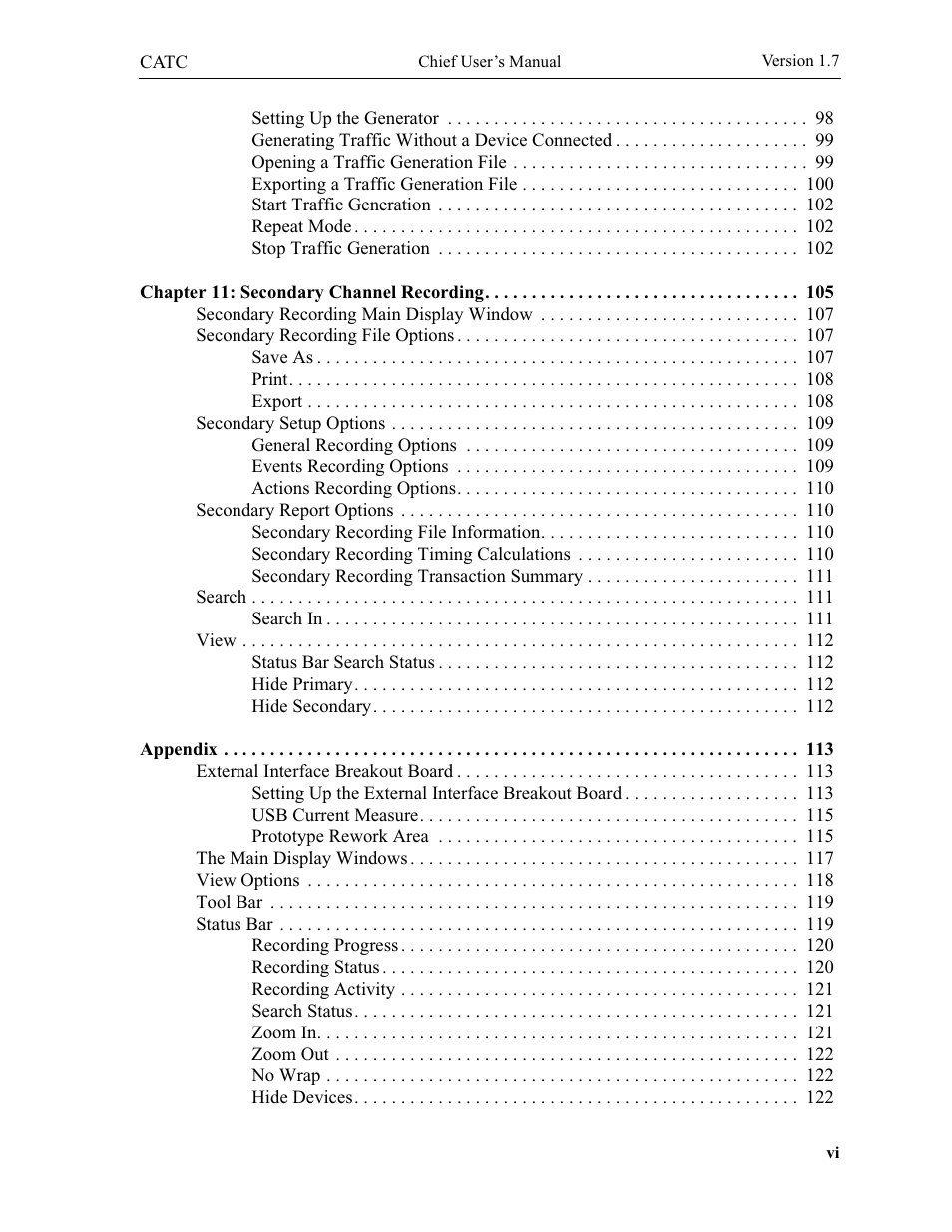 Teledyne LeCroy USB Chief - Users Manual User Manual | Page 6 / 133
