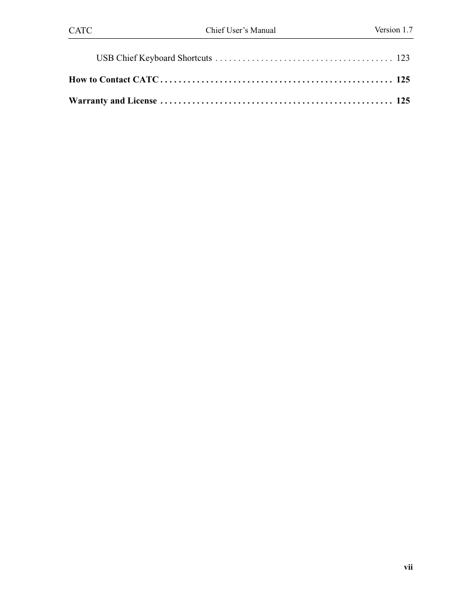 Teledyne LeCroy USB Chief - Users Manual User Manual | Page 7 / 133