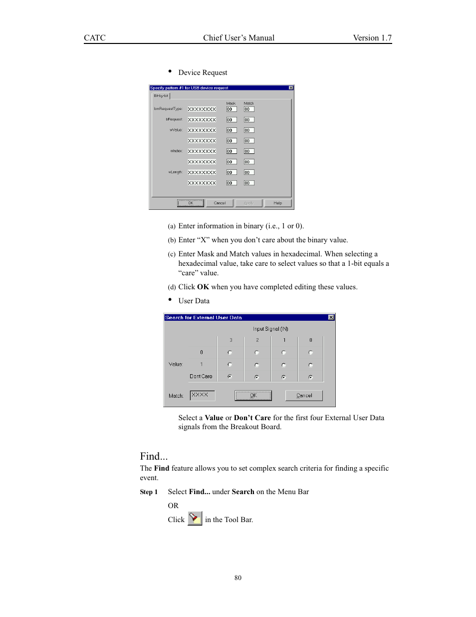 Find | Teledyne LeCroy USB Chief - Users Manual User Manual | Page 88 / 133