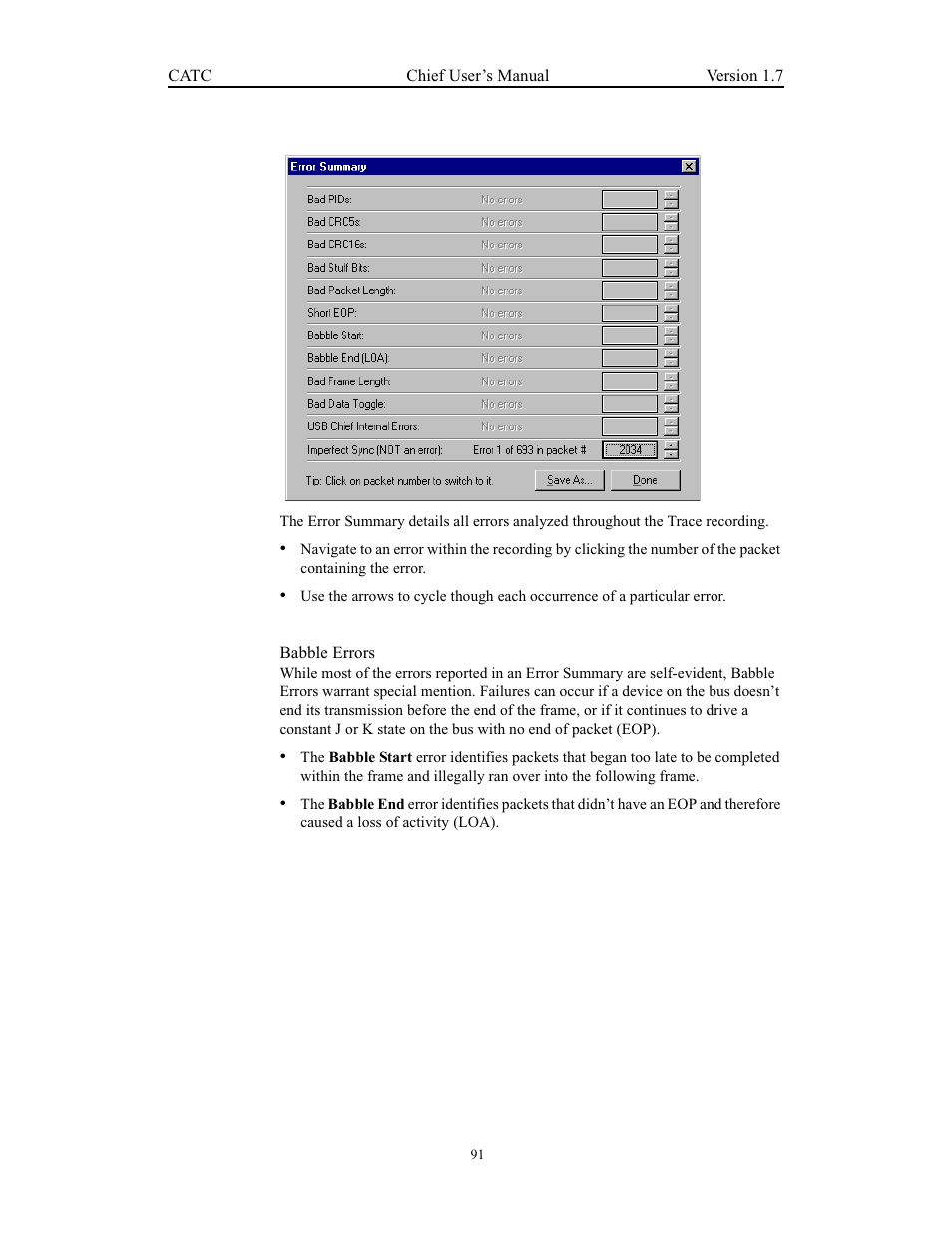 Teledyne LeCroy USB Chief - Users Manual User Manual | Page 99 / 133