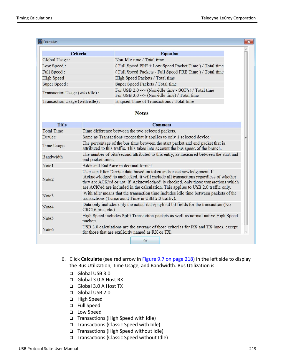 Teledyne LeCroy USB Protocol Suite User Manual (Voyager_Advisor T3_Mercury) User Manual | Page 219 / 414