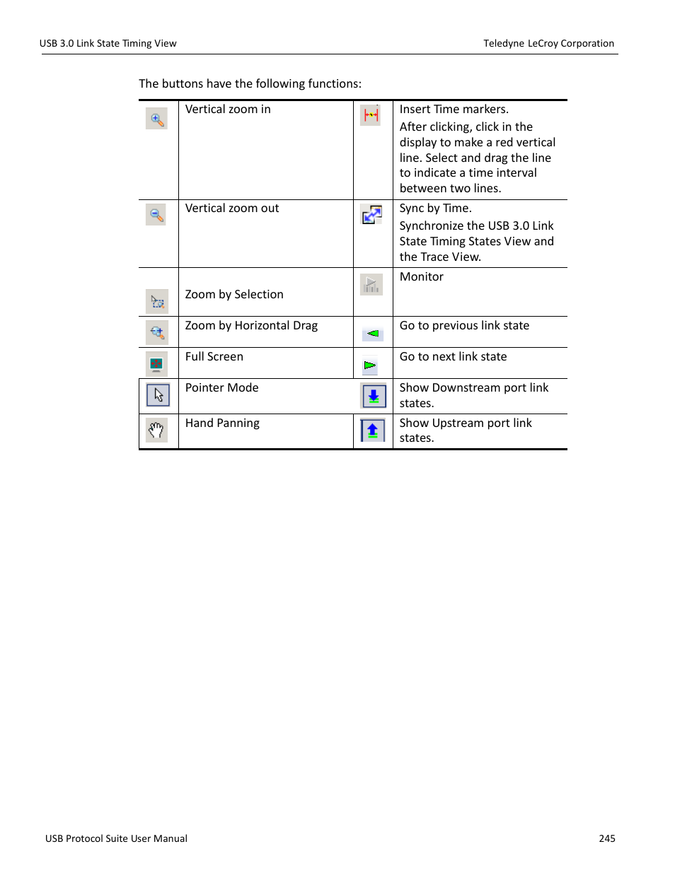 Teledyne LeCroy USB Protocol Suite User Manual (Voyager_Advisor T3_Mercury) User Manual | Page 245 / 414