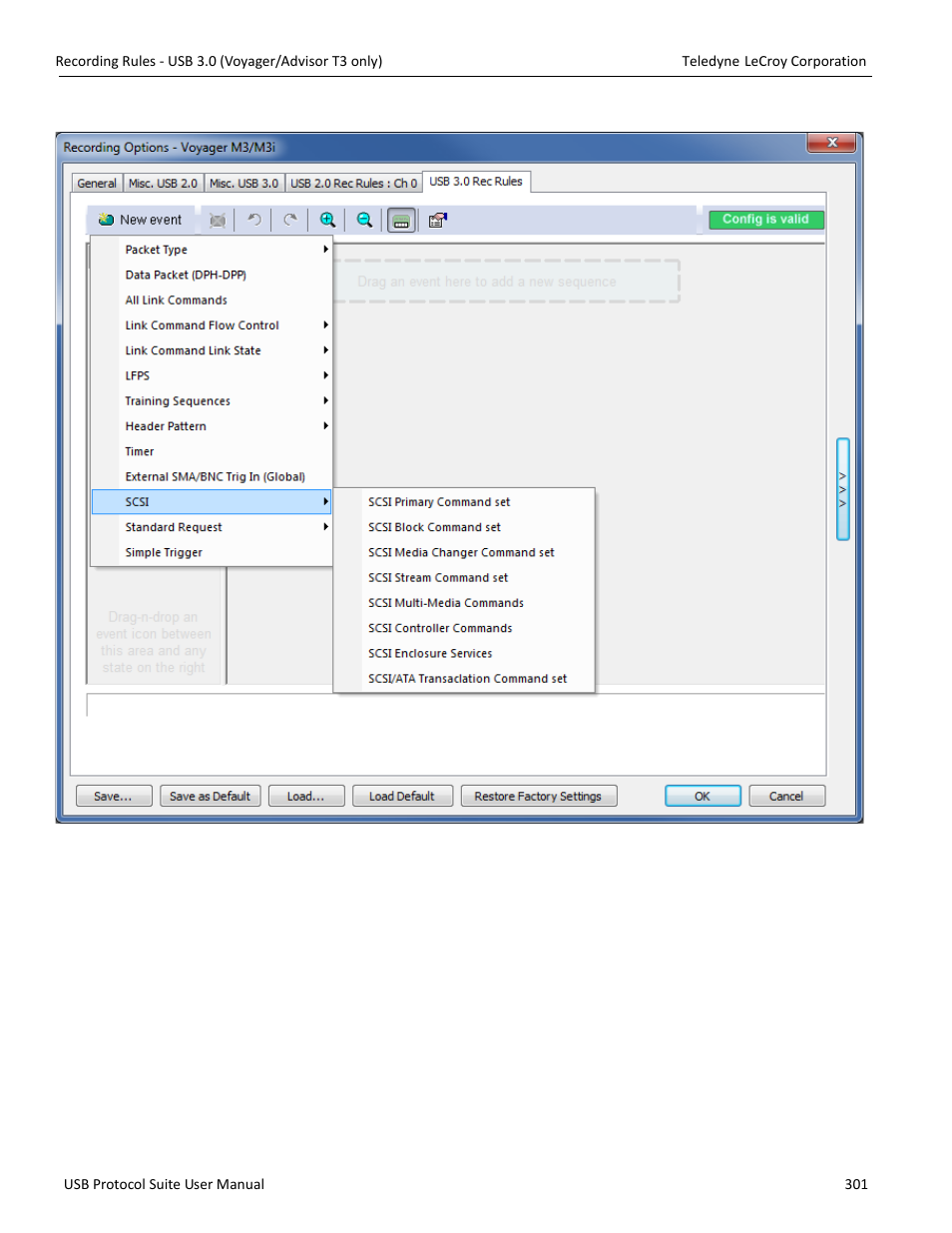 Teledyne LeCroy USB Protocol Suite User Manual (Voyager_Advisor T3_Mercury) User Manual | Page 301 / 414