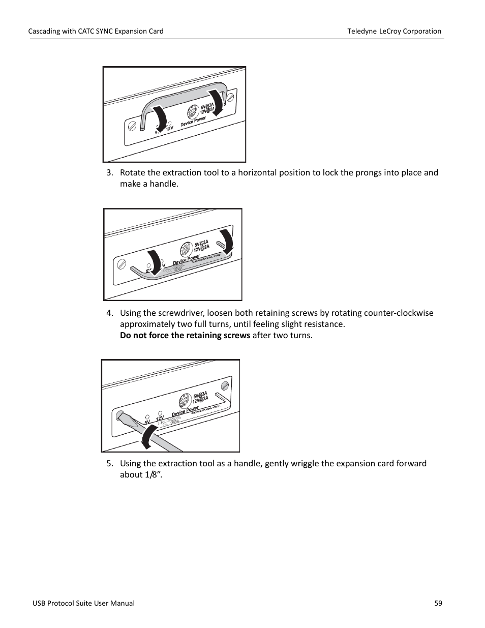 Teledyne LeCroy USB Protocol Suite User Manual (Voyager_Advisor T3_Mercury) User Manual | Page 59 / 414