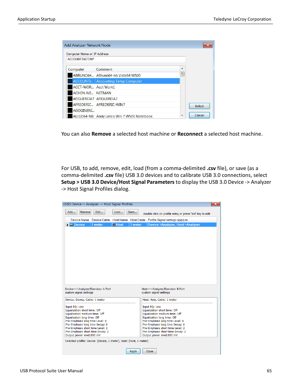 Teledyne LeCroy USB Protocol Suite User Manual (Voyager_Advisor T3_Mercury) User Manual | Page 65 / 414