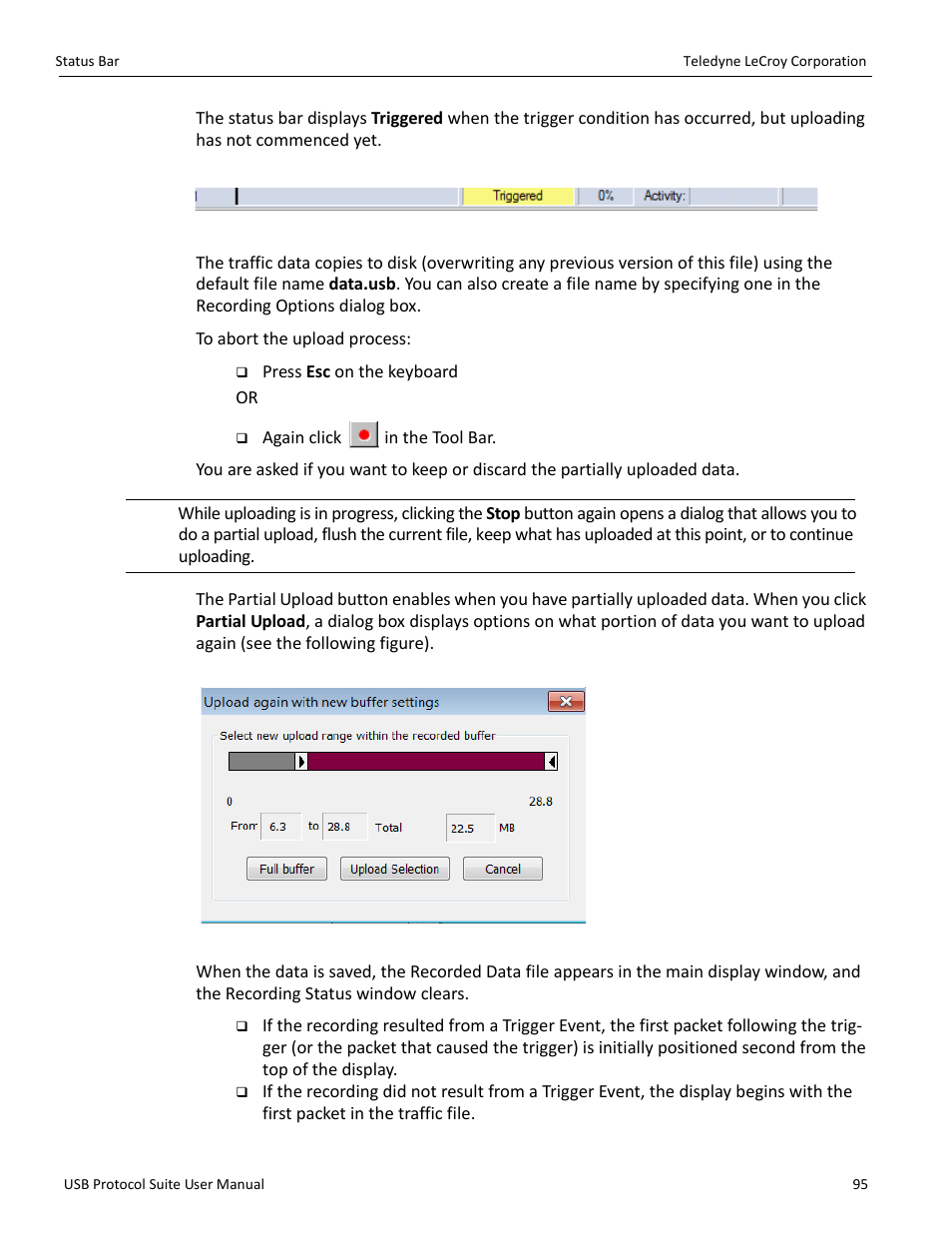Teledyne LeCroy USB Protocol Suite User Manual (Voyager_Advisor T3_Mercury) User Manual | Page 95 / 414