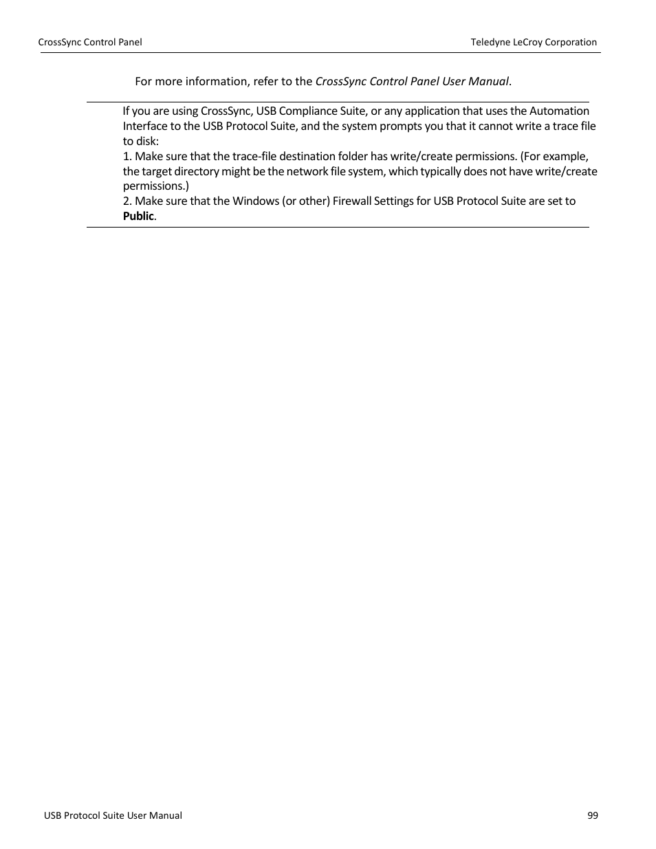 Teledyne LeCroy USB Protocol Suite User Manual (Voyager_Advisor T3_Mercury) User Manual | Page 99 / 414