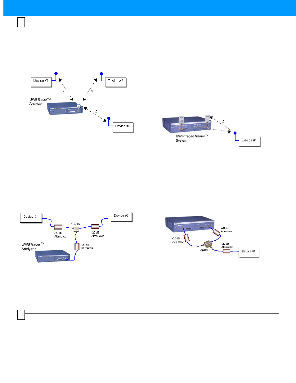Preparing for wireless recording, Preparing for wireless traffic generation, Starting the application | Teledyne LeCroy UWBTracer Getting Started Guide User Manual | Page 3 / 4