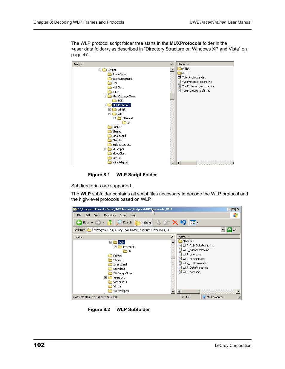 Teledyne LeCroy UWBTracer User Manual User Manual | Page 120 / 334