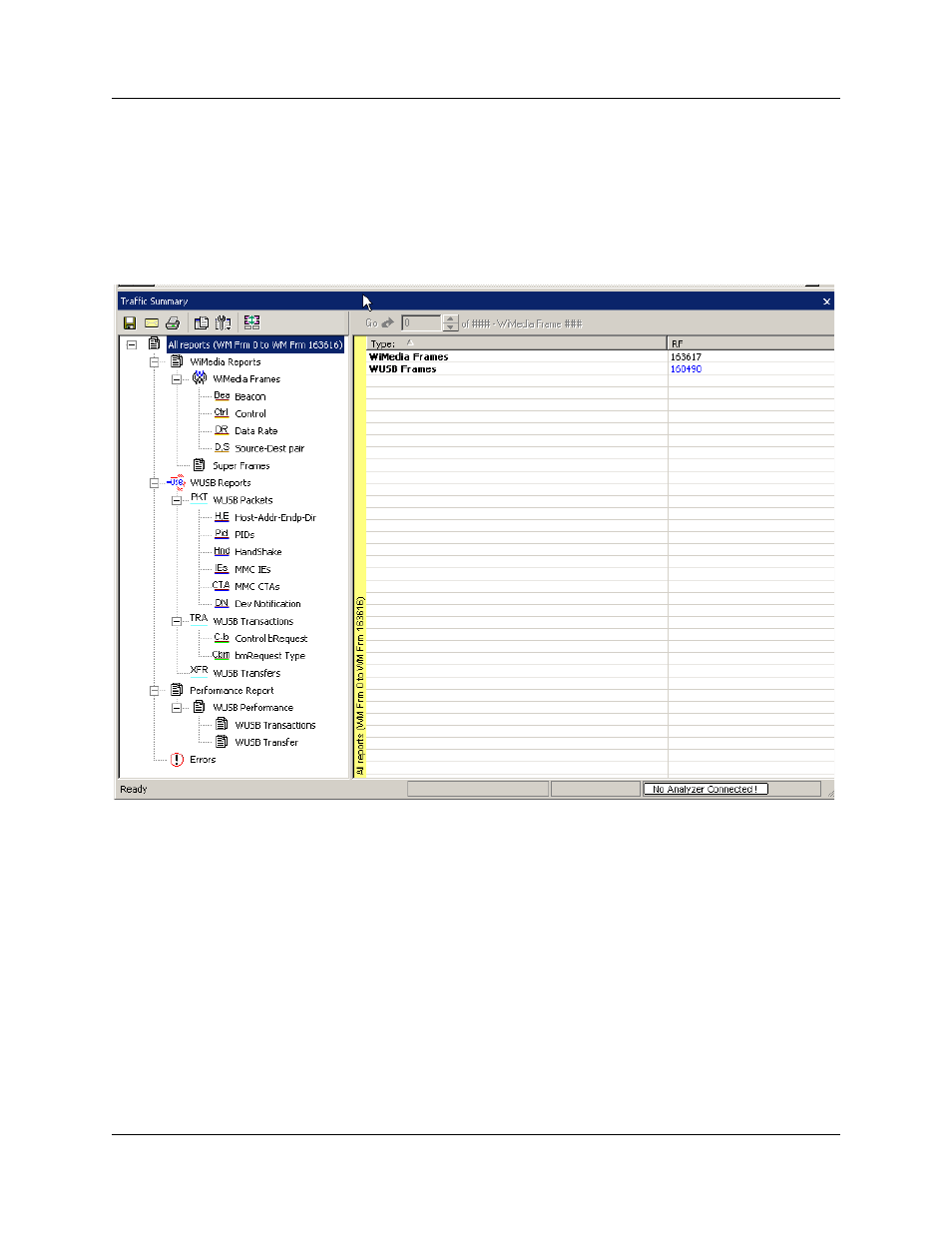 4 traffic summary | Teledyne LeCroy UWBTracer User Manual User Manual | Page 127 / 334